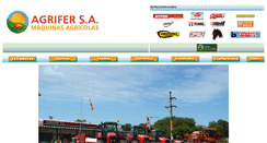 Desktop Screenshot of agrifer.com.ar