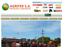 Tablet Screenshot of agrifer.com.ar