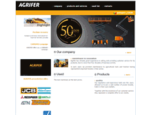 Tablet Screenshot of agrifer.pt